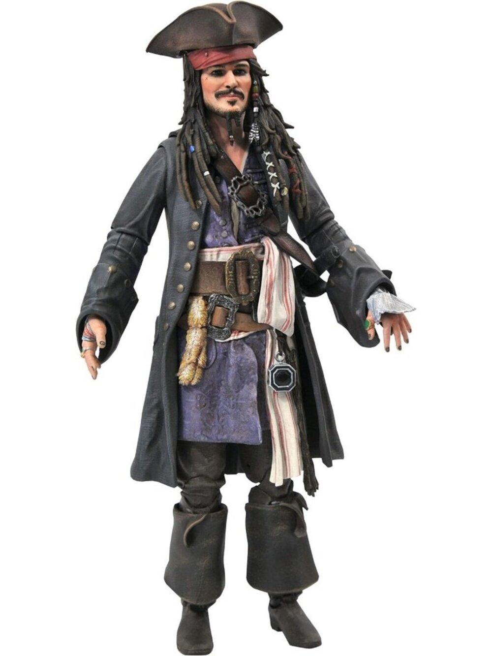 Pirate Action Figure - Jack Sparrow from Dead Men Tell No Tales, Ages 15